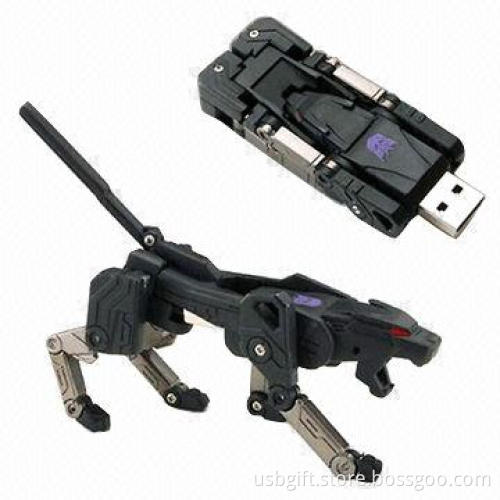 USB drive, vogue design custom logo transformer, promotional gift USB